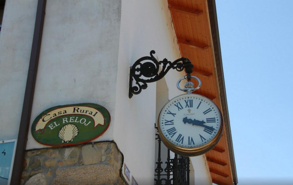 Penzion La Casa Del Reloj Molinaseca Exteriér fotografie